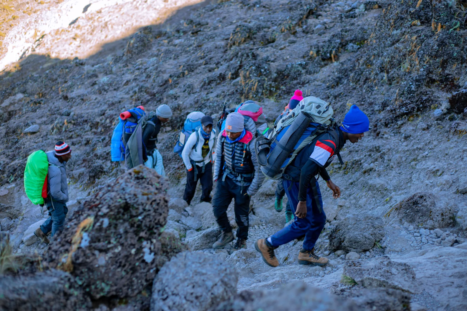 7-Day Machame Climbing Route